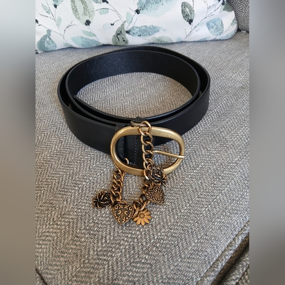 NWOT Anthropologie Charm Oval Buckle Belt. Size 2X - Picture 5 of 11